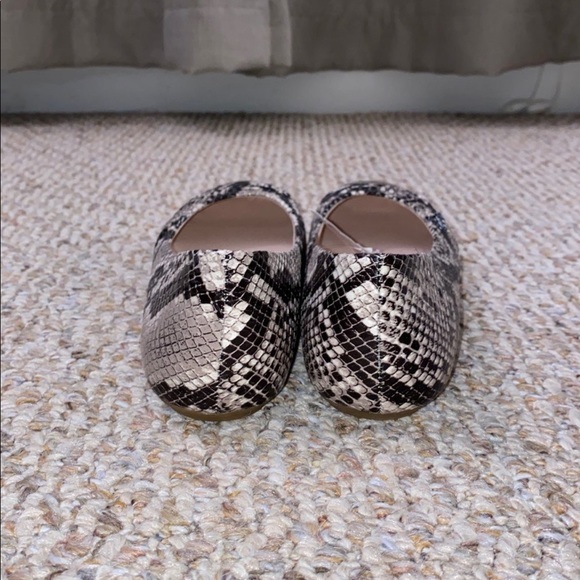 NWOB Fergalicious by Fergie Reptile Faux Snakeskin Women’s Ballet Flats Shoes - Picture 10 of 10